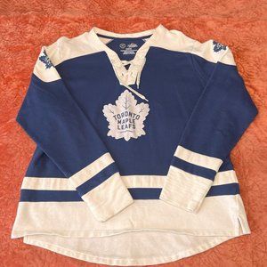Toronto Maple Leafs Lace-up Sweatshirt